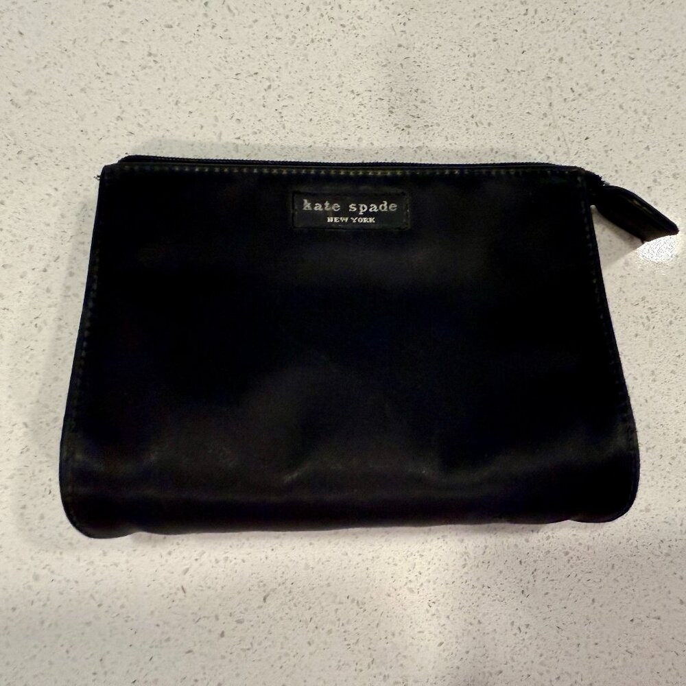 Kate Spade Vintage Black Cosmetic Bag